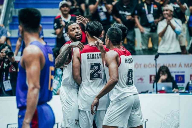 Timnas Basket  Putra Indonesia Cetak Sejarah kalahkan Raja Basket Asia Tenggara Philipina Mei 2022 kini hanya kenangan: Foto sport.okezone