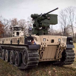  AS  merencanakan kendaraan tempur robot untuk bertarung di medan perang masa depan. Foto |armedmechanic.com