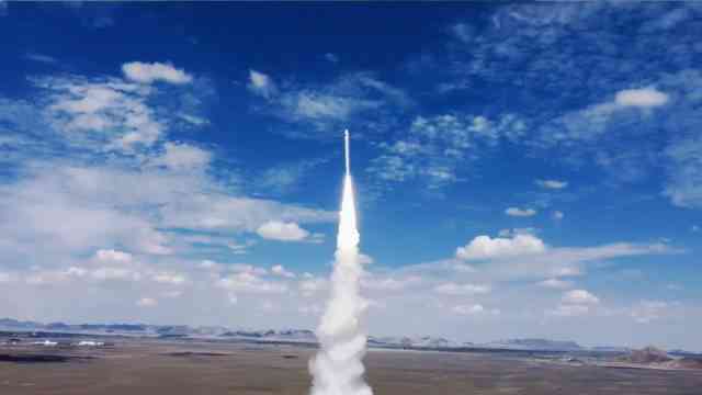 Peluncuran Roket di Pusat Satelit Jiuquan, Cina. Sumber: CGTN.