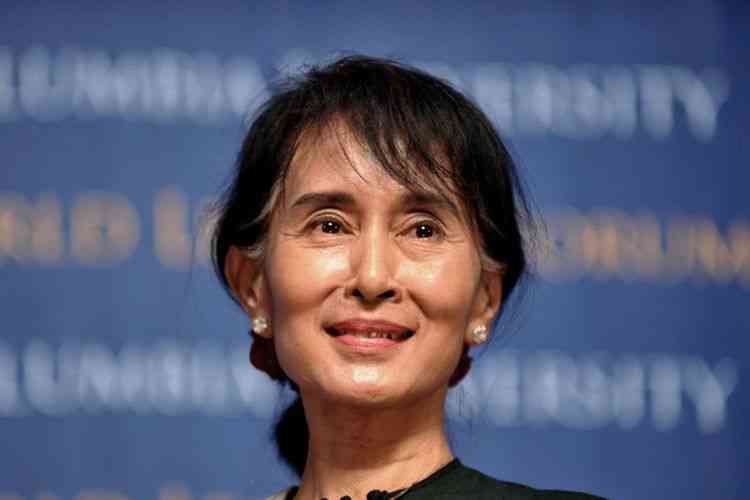 Aung San Suu Kyi (Sumber: Kompas.com)