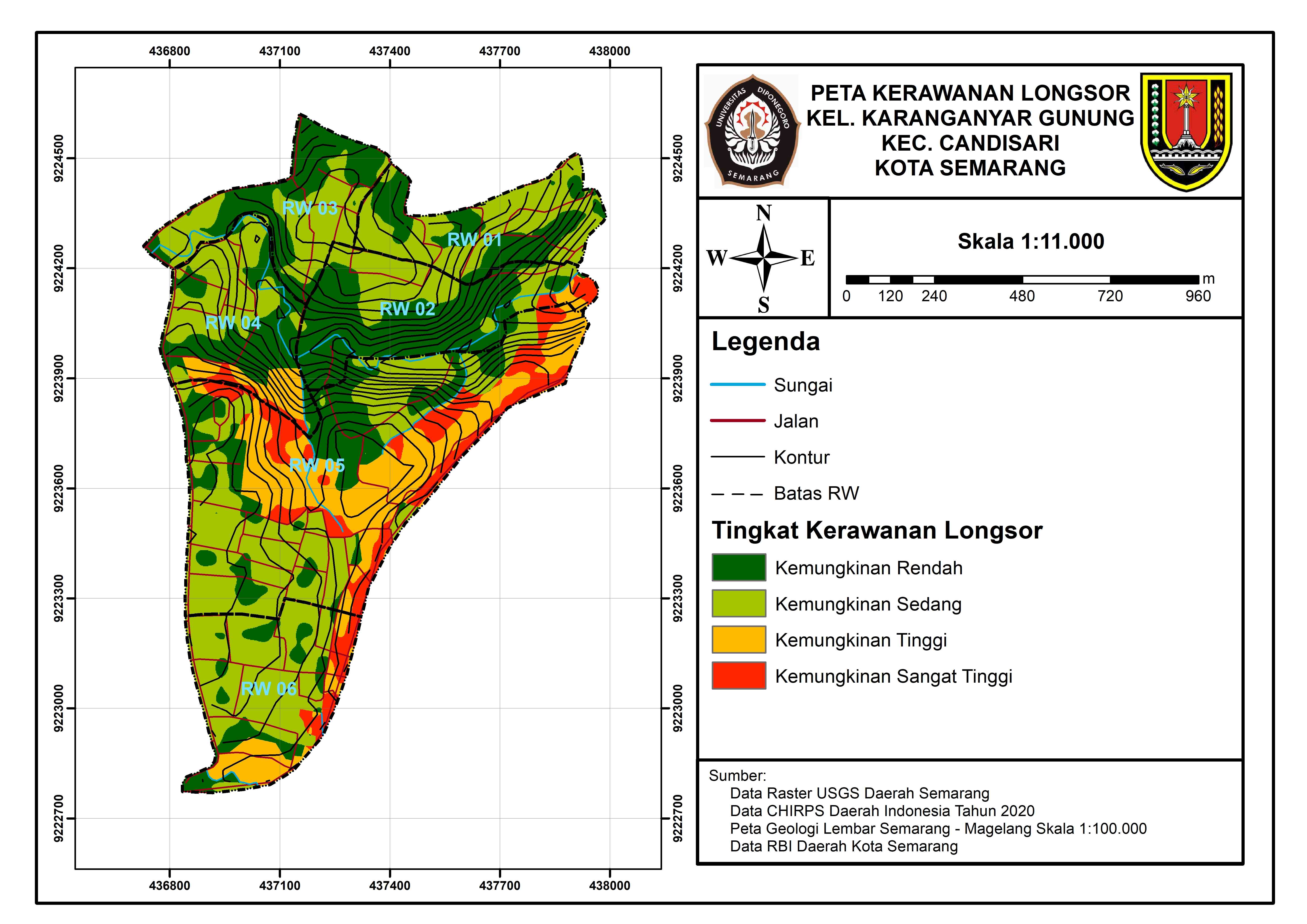 Pelaksanaan Pemetaan Kerawanan Bencana Alam Longsor Dan Pembuatan ...