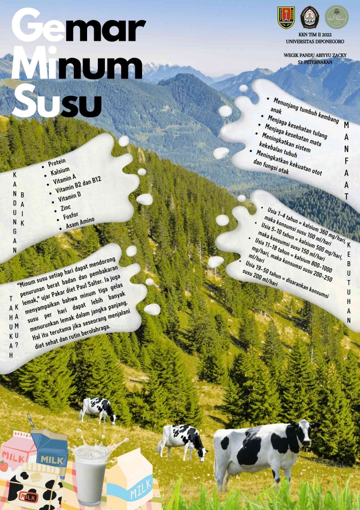 Stiker dan Poster Program GeMiSu (Dokpri)