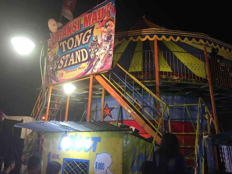 Tong Stand di Sekaten. (Foto: Dokumentasi Pribadi)