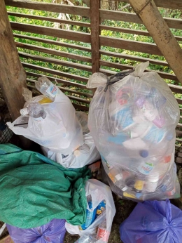 Sampah Plastik yang Sudah Dikumpulkan, Sumber Gambar: Dokumen Pribadi