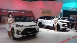 Toyota Raize GR dan Fortuner GR di TOYOTA GIIAS 2022/dokpri
