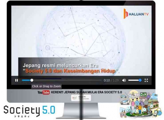 Kita sedang Menuju Era Society 5.0, dokpri