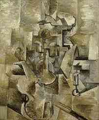 Man with A Guitar, Lukisan George Braque