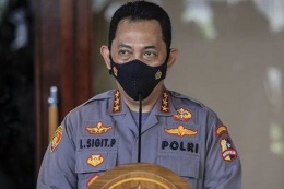 Kepala Kepolisian Negara Republik Indonesa (Kapolri) Jenderal Listyo Sigit Prabowo. Foto: Dokumen Divisi Humas Polri(KOMPAS.com/RAHEL NARDA)
