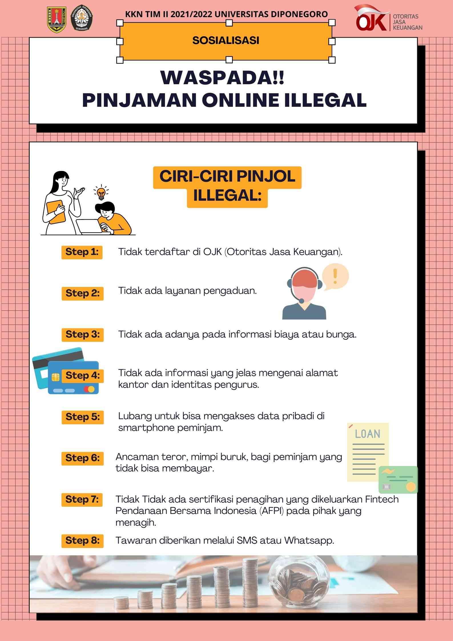 Mahasiswa KKN UNDIP Bergerak Untuk Stop Korban Pinjol Dengan ...