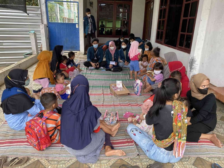 Antusiasme Ibu-ibu Menyimak Materi Stunting (Dokpri)