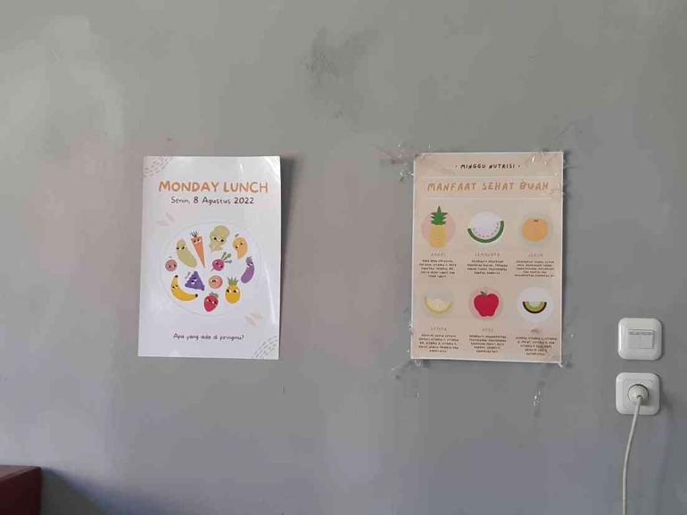 Poster Edukasi Makanan Sehat dan Bergizi