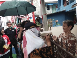 Ibu Camat Kiarcondong Bersapa bersama warga RW 07 Sukabakti Kelurahan Sukapura