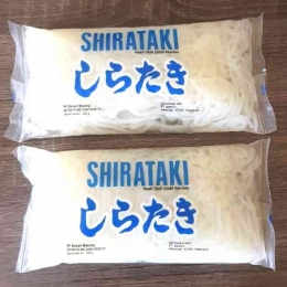 Mie Shirataki basah (Foto Shopee)