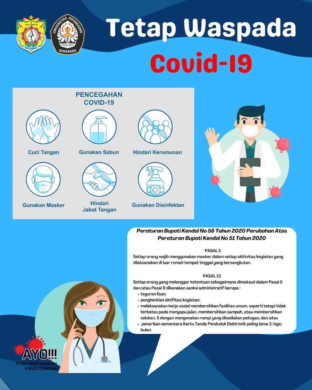 Upaya Penanggulangan Dan Pencegahan Virus Covid-19 Oleh Mahasiswa KKN ...