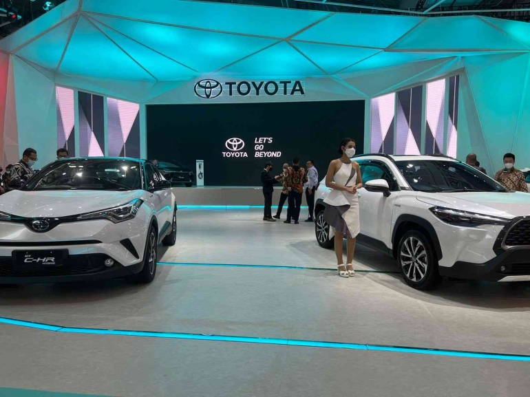 Booth Toyota di GIIAS 2022: foto dokpri