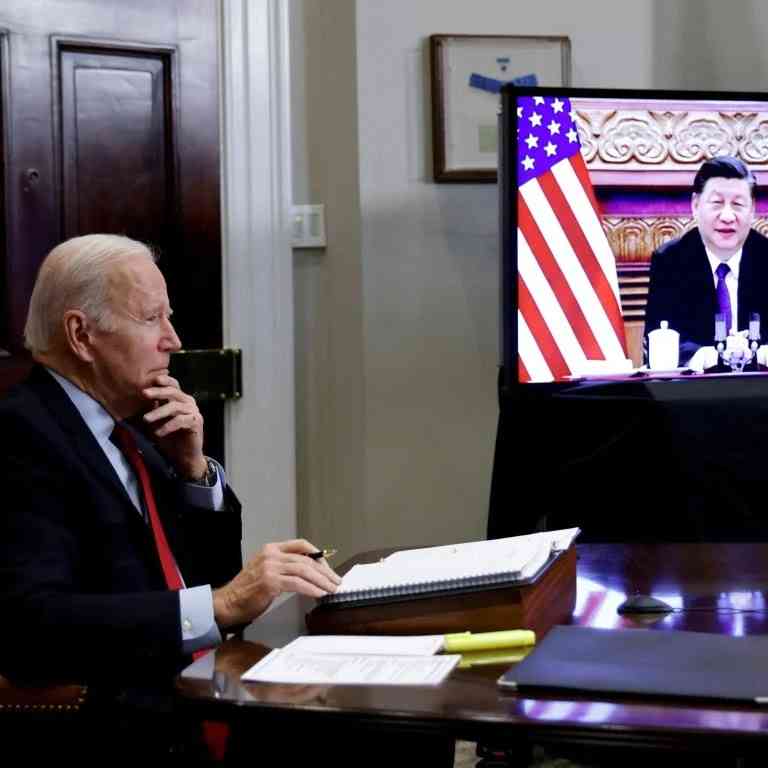 Joe Biden dan Xi Jinping saling berkomunikasi jaga hubungan baik | Foto,   South China Morning Post