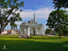 St. George Church, gereja Anglikan tertua di Asia Tenggara. Sumber: dokumentasi pribadi