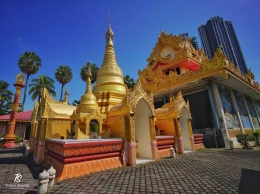 Kuil Burma di Pulau Tikus, George Town- Penang. Sumber: dokumentasi pribadi