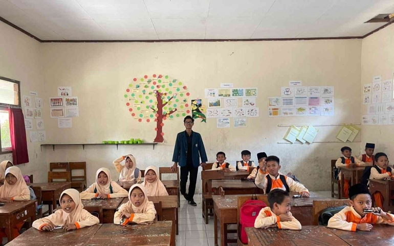 Pembelajaran dengan Siswa SD kelas 5 (27 Juli)