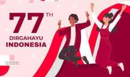 Merayakan HUT RI Ke-77 | Sumber Pikiran-Rakyat.com