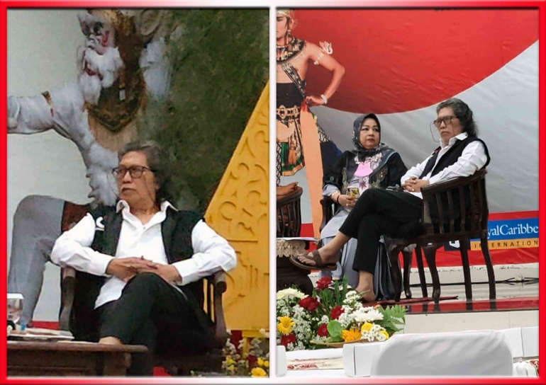 M.H. Ainun Nadjib Atau Cak Nun Narasumber Sarasehan Budaya & Pariwisata | Dok. Pribadi