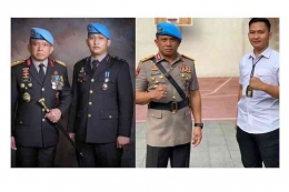 Ferdy Sambo Dan Almarhum Brigadir Joshua, Foto Dok. Tribun/Istimewa, By Kompas.com