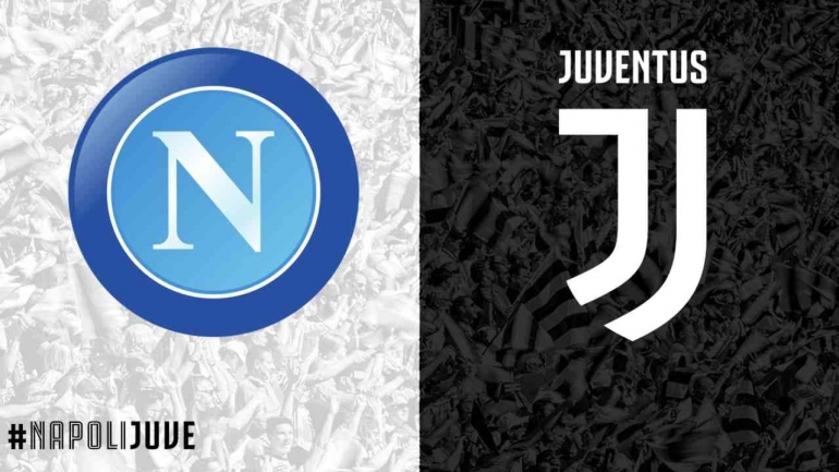 Logo Napoli dan Juventus (Sumber: https://www.juventus.com/)