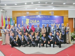 Foto bersama duta kampus UM Metro Tahun 2022, Sumber: Dok Pribadi 