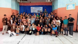 Gbr. 1. Para Remaja di UPTD Kesejahteraan Sosial Anak Riang Naibonat mengikuti kegiatan Pelatihan Mindfulness (dok. pribadi Prodi PPA IAKN Kupang)