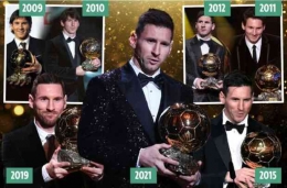 Messi 7 kali raih Ballon d'Or: www.malay.news