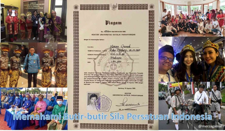 Image: Memaknai butir-butir Sila Persatuan Indonesia (by Merza Gamal)