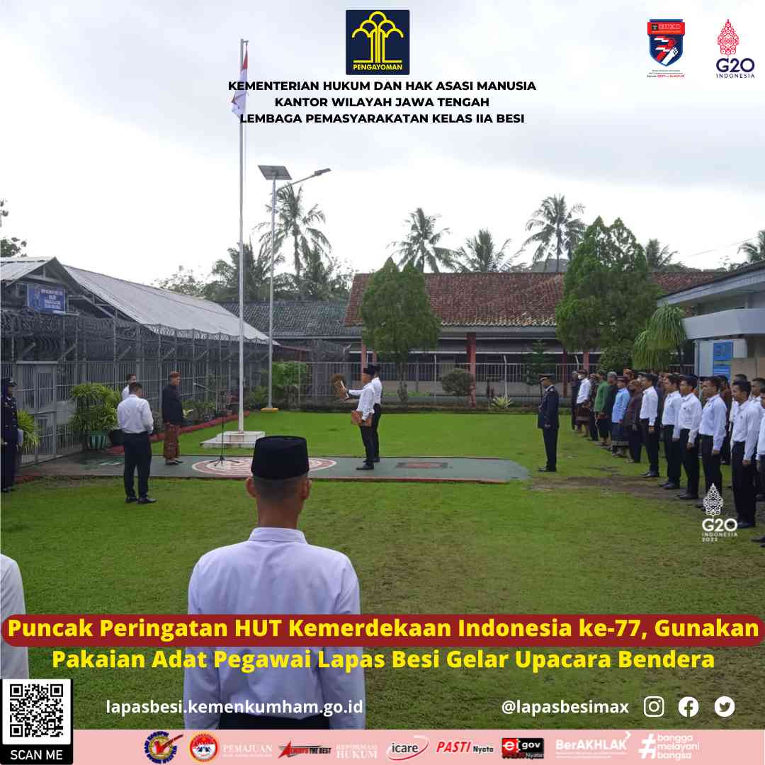 Foto Artikel : Puncak Peringatan HUT Kemerdekaan Indonesia Ke-77 ...