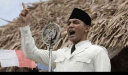 Image: Potongan film Soekarno. (Sumber: Kompas.com) 