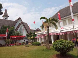 Persiapan acara di Museum Perumusan Naskah Proklamasi (Dokpri)