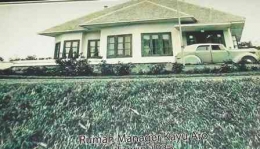 Rumah Manager Kayu Aro tahun 1935, Sumber foto: https://incungalamkerinci.blogspot.com