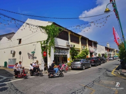 Lebuh Acheh, George Town- Penang. Sumber: dokumentasi pribad