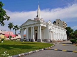 St. George's Church, George Town- Penang. Sumber: dokumentasi pribadi