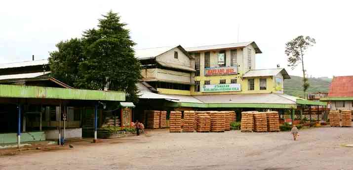 Pabrik pengolahan teh Kayu Aro kini/Foto MS
