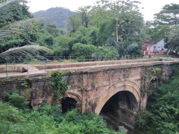 Jembatan air Irigasi Cihea (Dokumentasi pribadi)