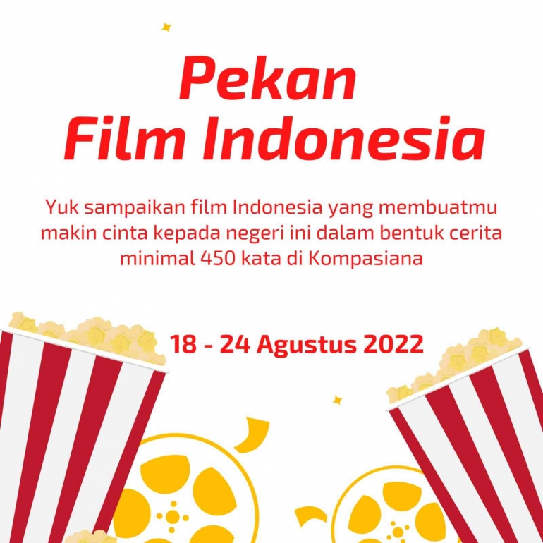 Pekan Film Indonesia dihelat hingga 24 Agustus 2022 (dok. KOMiK) 