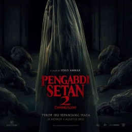 Poster film Pengabdi Setan 2. Sumber: liputan6.com