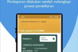 Pembayaran sudah diterima, status akan berubah menjadi 'SUDAH TERBAYAR' (KOMPAS.com/IRFAN KAMIL)