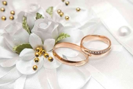Ilustrasi gambar cincin tunangan/cincin pernikahan | Dokumen gambar via MajalahGPriorty.co.id