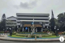 Gedung Rektorat Unila|dok. Antara/Dian Hadiyatna