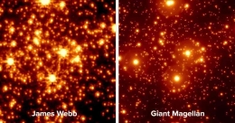 Perbandingan resolusi antara James Webb dan Giant Magellan. (Sumber: PetaPixel)