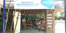 Bukit Peramun Digital Information System (foto: Facebook Bukit Peramun ArSel Community)