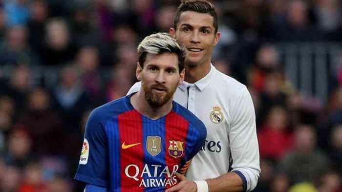 Rivalitas Ronaldo-Messi akan terjadi lagi jika Ronaldo bergabung dengan Marseille (Sumber: tribunnews.com)