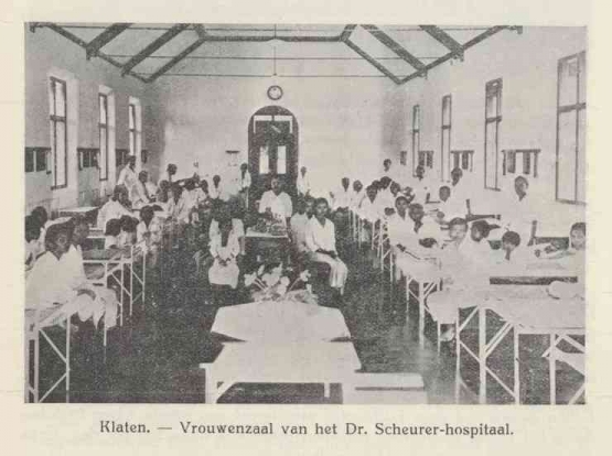 Ruang Perawatan Pasien Wanita di  Dr. Scheurer Hospitaal (Sumber: Delpher)
