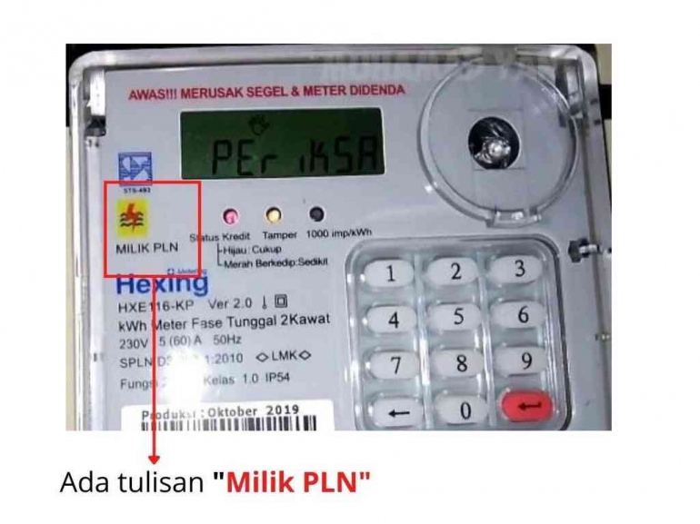 KWh meter dengan tulisan milik PLN (Kumparan)