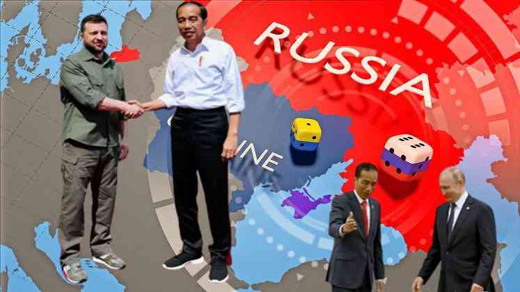 Ilustrasi Rusia Tau Mereka Kalah dan Ukraina Harus Berhati-hati ( Istimewa @Christofel.id)